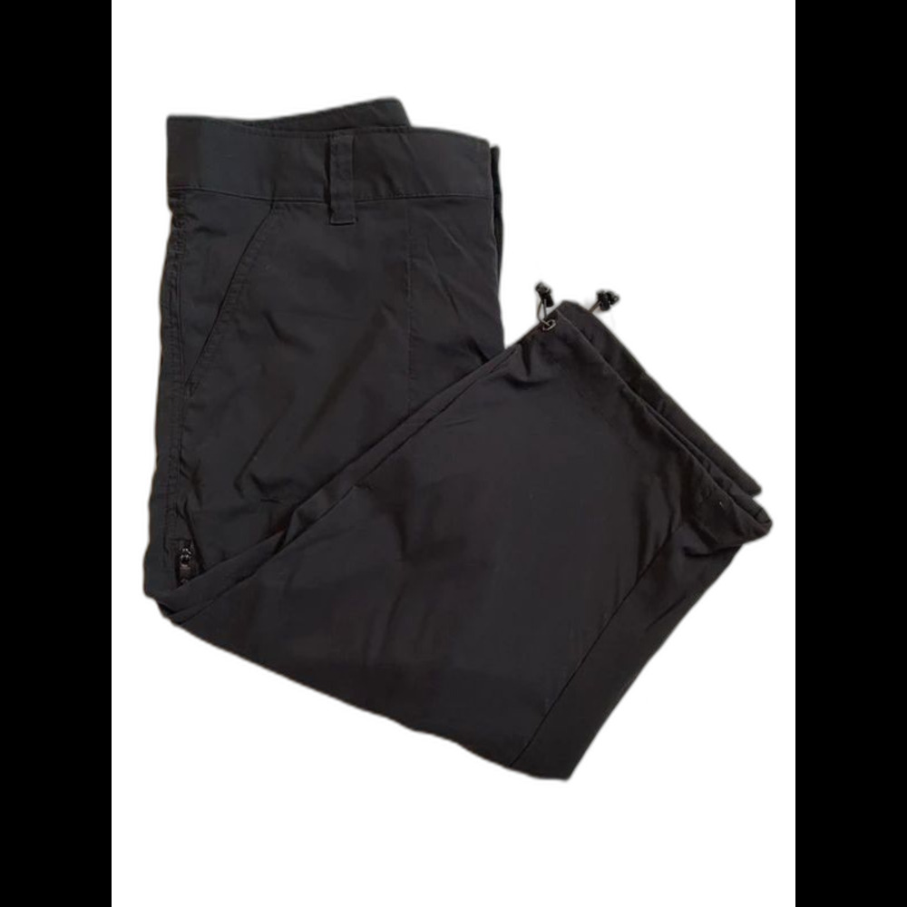 Columbia Sportswear Black Hiking Cargo Outdoor Capri Pants Size 10